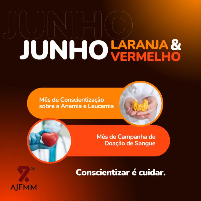 Junho Laranja e Vermelho