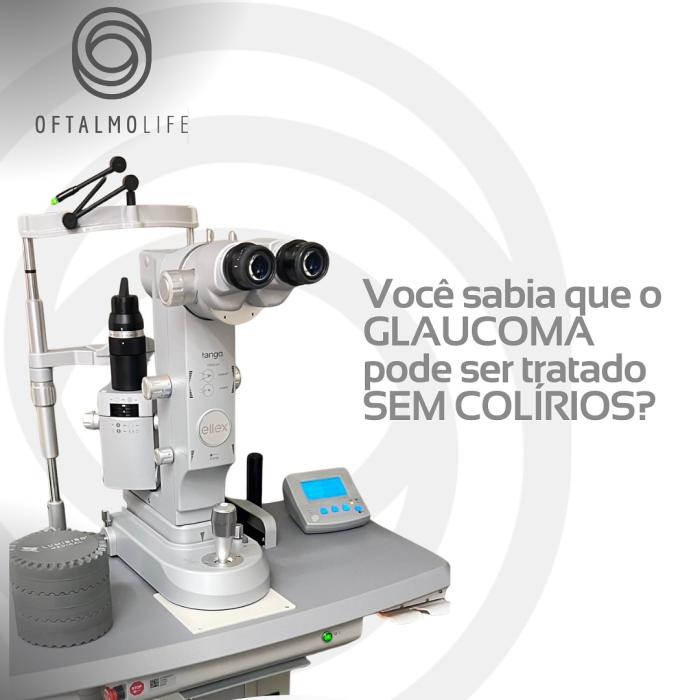 Mais liberdade, menos colírios: o futuro do glaucoma com SLT já chegou à Oftalmolife
