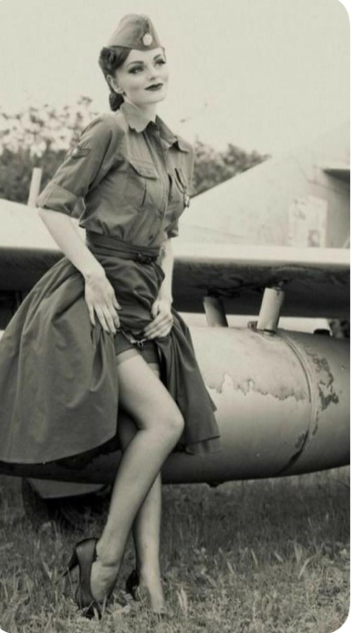 O Glamuroso e Divertido estilo Pin- up Army