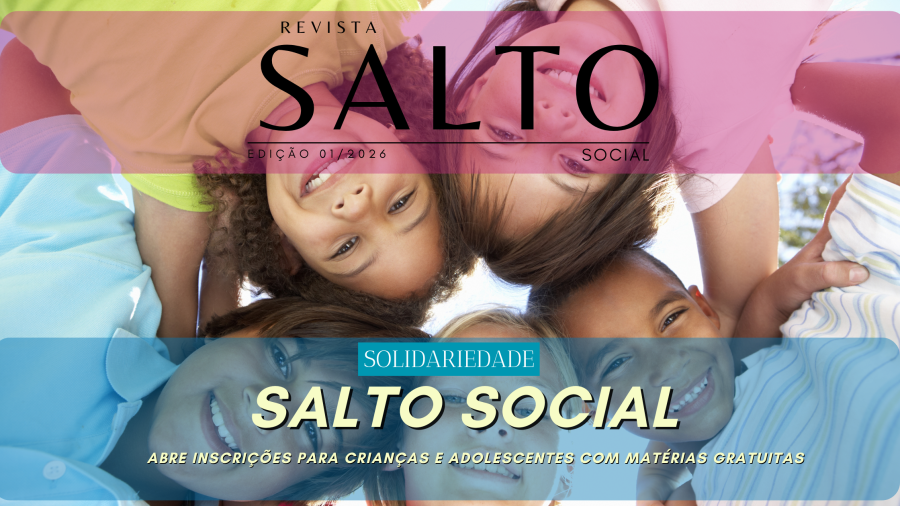 Salto Social abre inscrições para crianças e adolescentes com matérias gratuitas