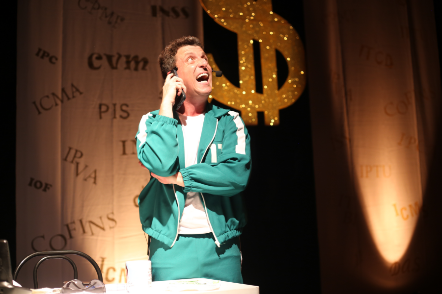 A alegria contagiante de Thiago Comédia 