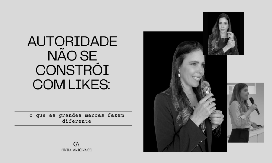 Autoridade não se constrói com likes: 