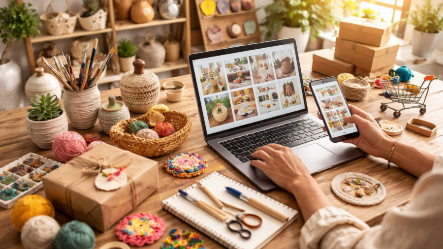 Do feito à mão ao clique: artesanato brasileiro se reinventa na era digital