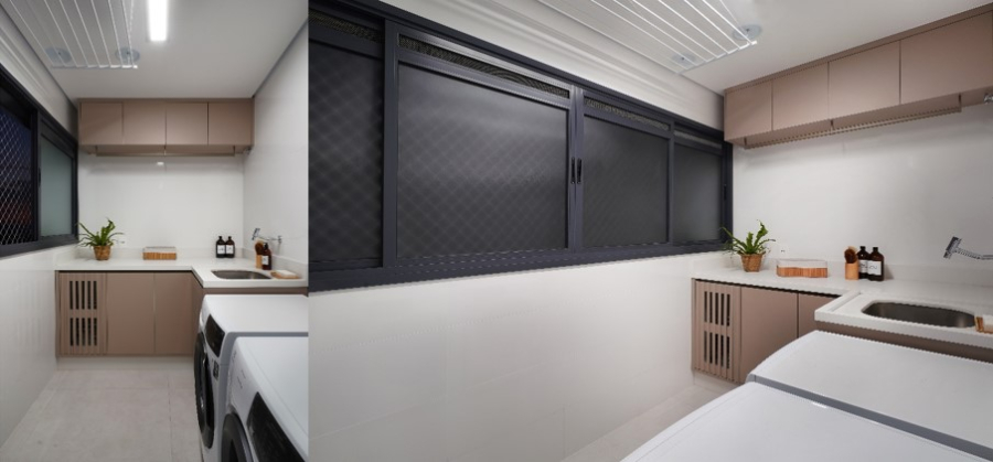 Área de serviço ganha protagonismo com soluções inteligentes de arquitetura