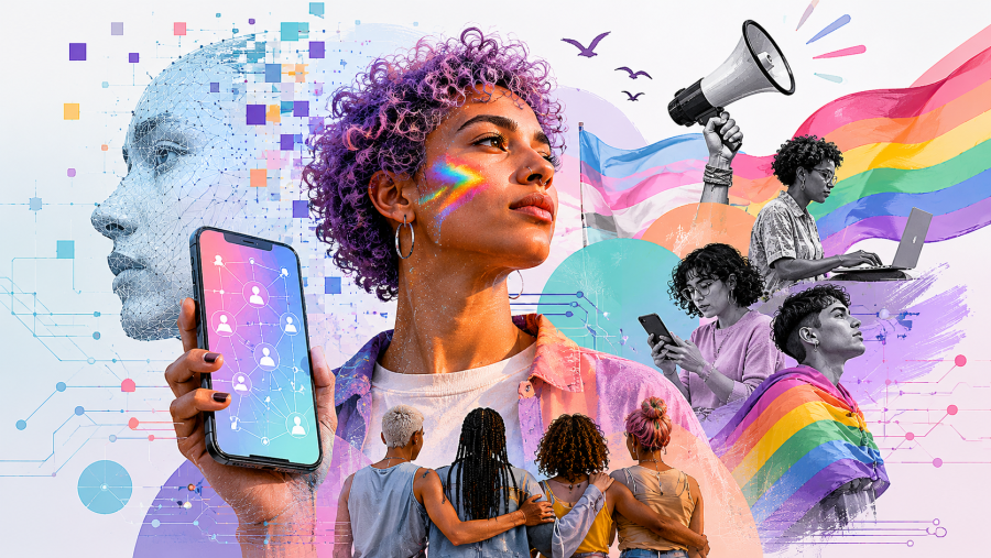 Algoritmos ampliam discriminação contra população LGBTQIAPN+ nas redes sociais