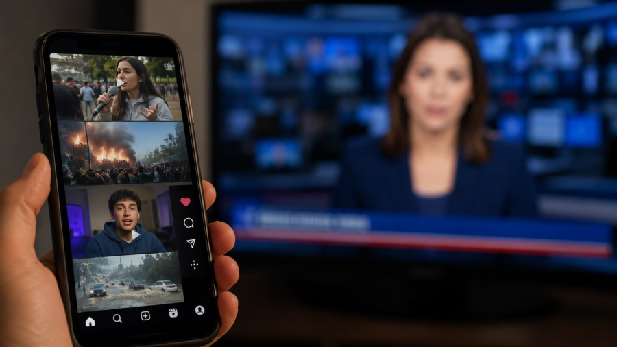 Redes sociais ultrapassam a TV como principal fonte de notícias e desafiam influenciadores a assumir papel mais responsável