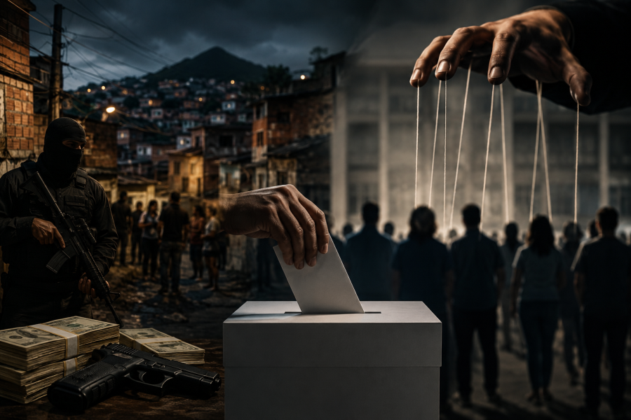 Quando o crime organizado disputa a democracia por dentro