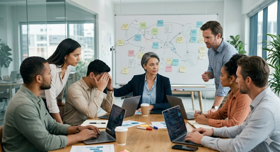 Equilíbrio emocional como requisito para líderes