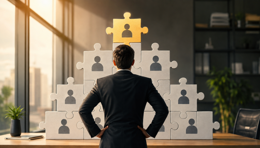 O problema não é delegar, é ter construído uma empresa que não funciona sem o dono
