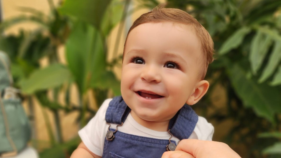 João Pedro: o pequeno explorador que encanta a todos aos 12 meses de vida.