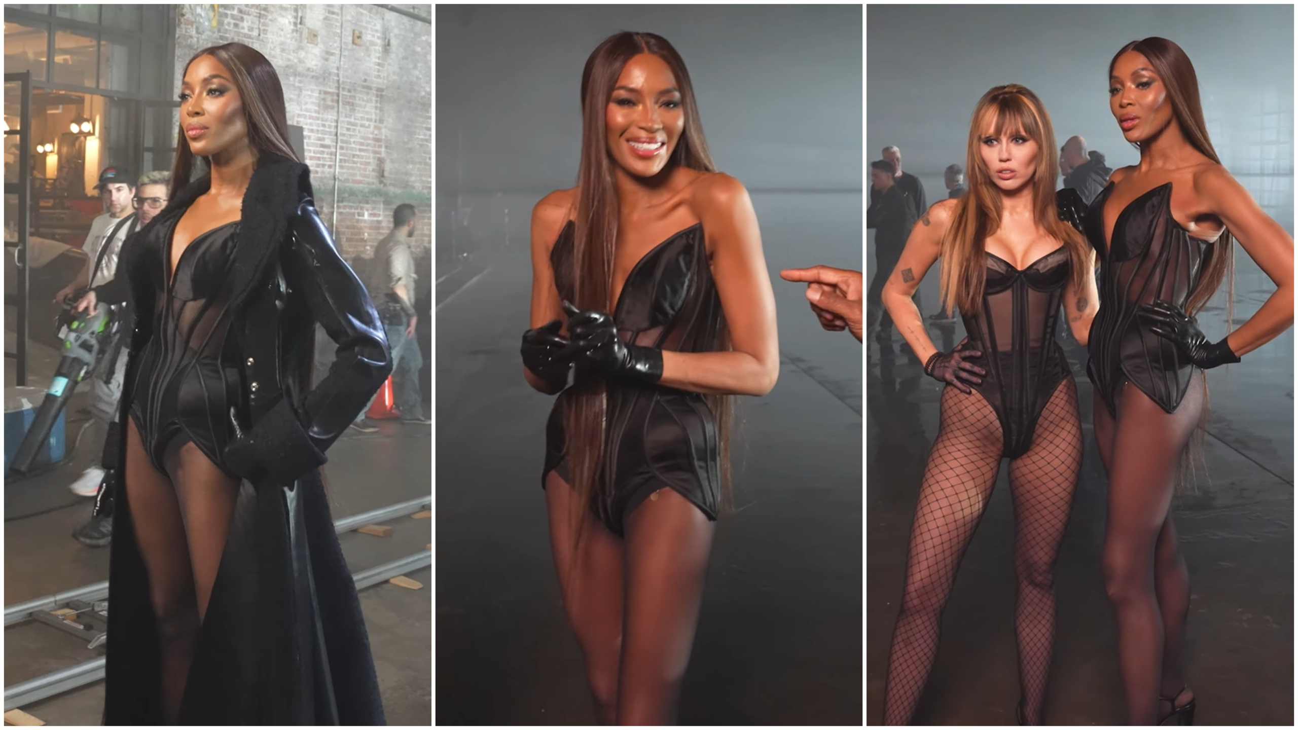 Naomi Campbell Retorna aos Videoclipes com Miley Cyrus Após 6 Anos Afastada