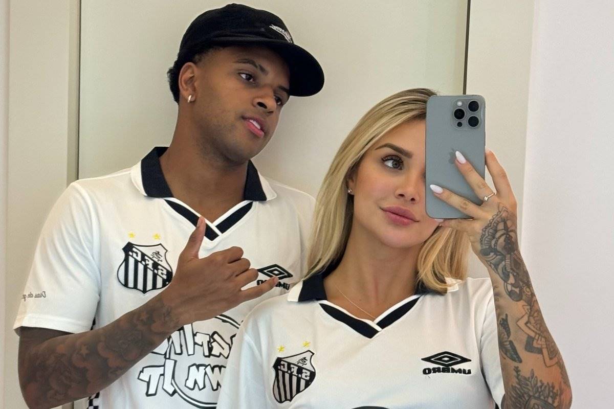 Namorada de Rodrygo zoa jogador e web defende: “Tem duas Champions”