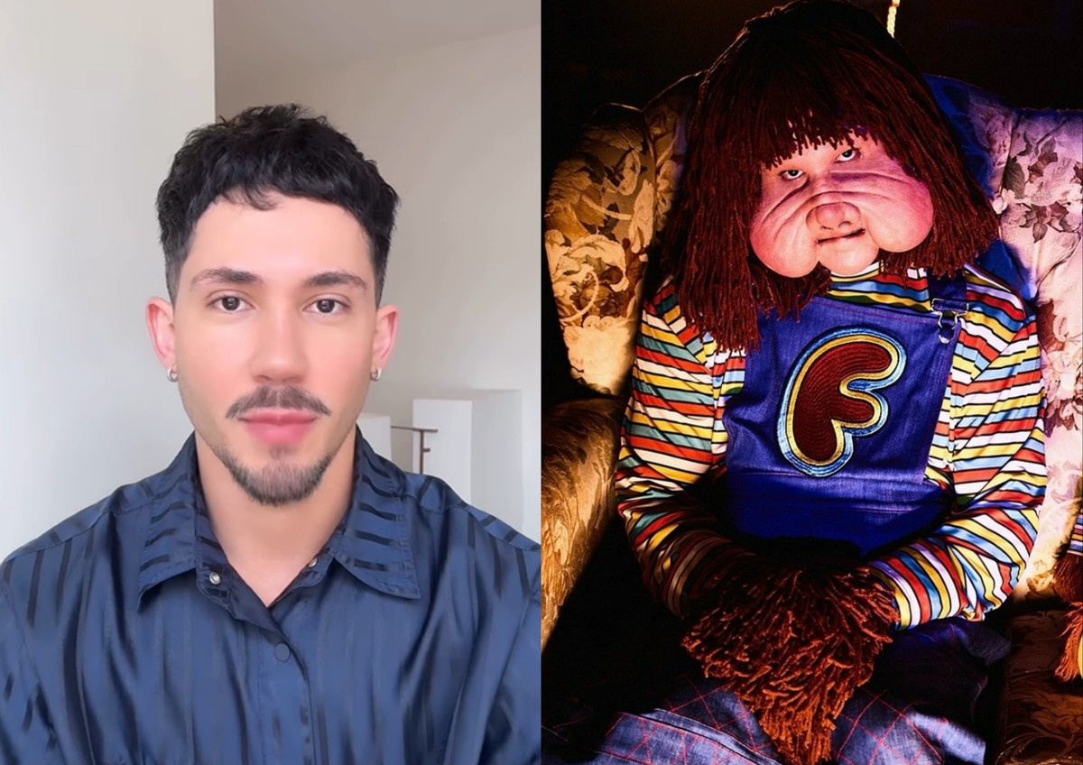 Influenciador digital Vittor Fernando diz que recebeu 'ameaça de processo' por se fantasiar de Fofão em baile de Halloween