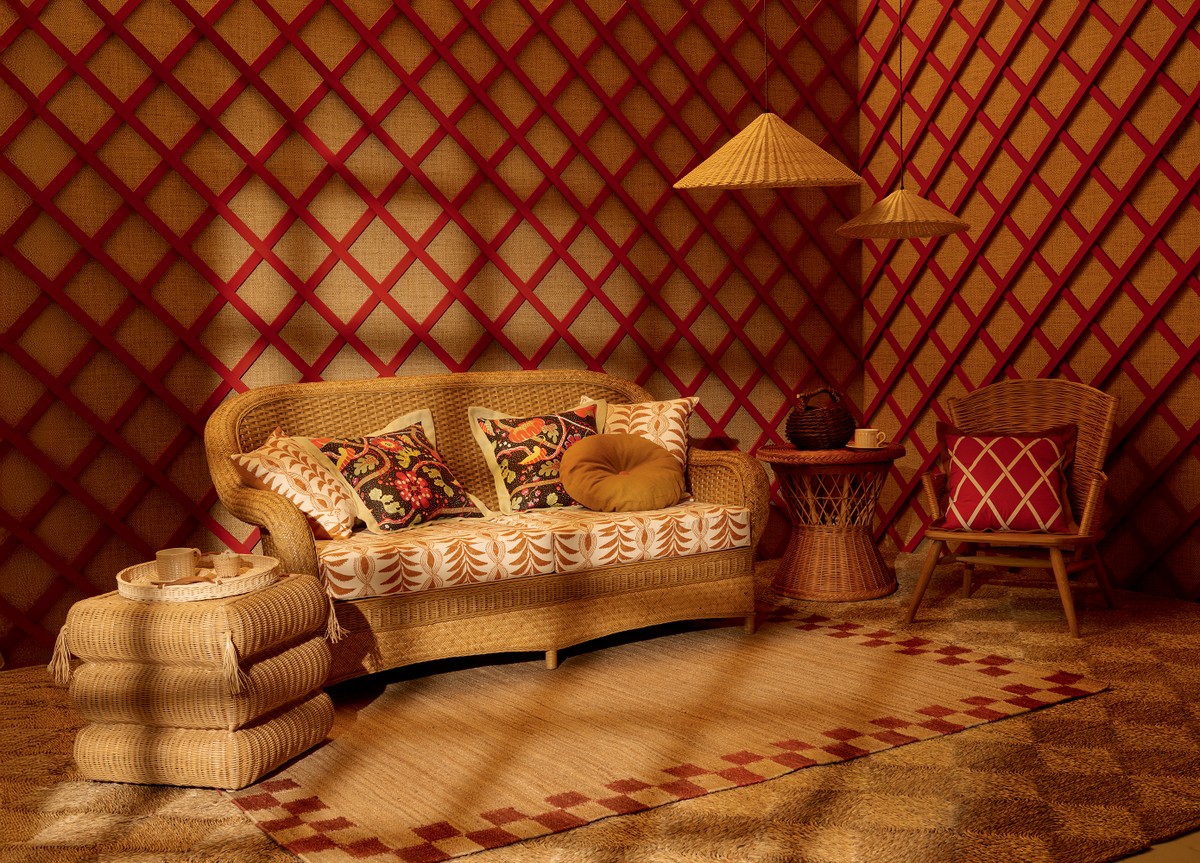 Decor Stories: Tramas naturais dão forma a móveis e objetos em cenografias nada monótonas