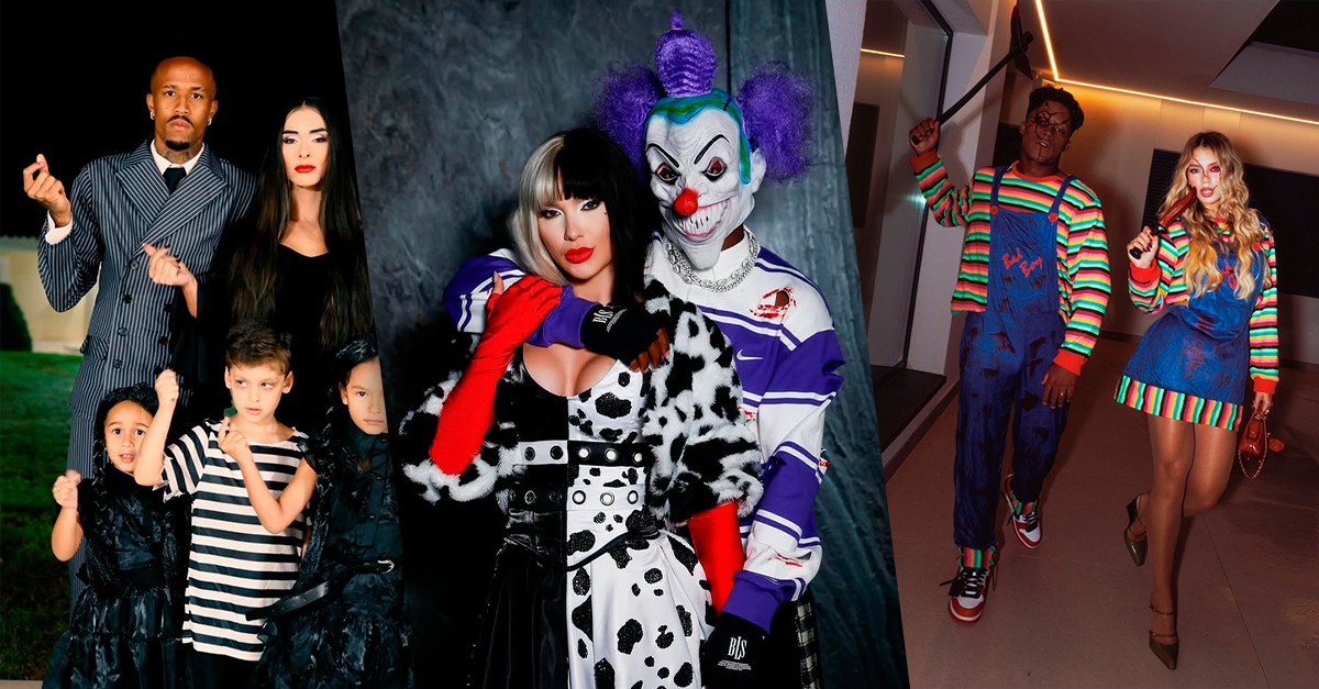 Halloween de Vini Jr. e Virginia: looks de grife, bastidores e glamour da festa mais comentada do ano