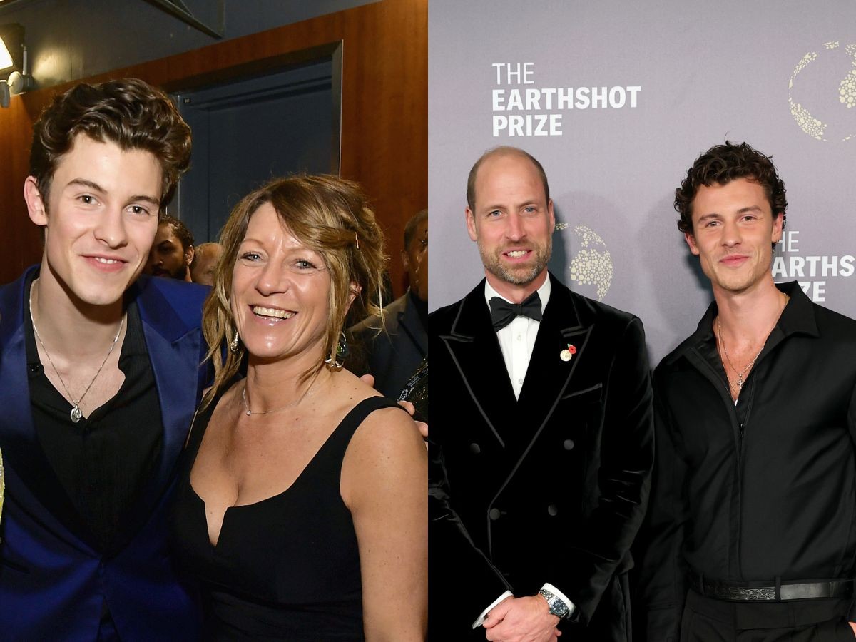 Príncipe William surpreende a mãe de Shawn Mendes em seu aniversário