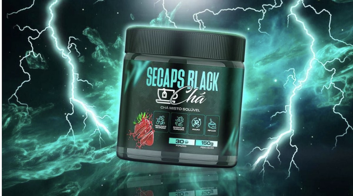 Secaps Black Chá: suplemento natural que apoia o emagrecimento saudável e o bem-estar feminino