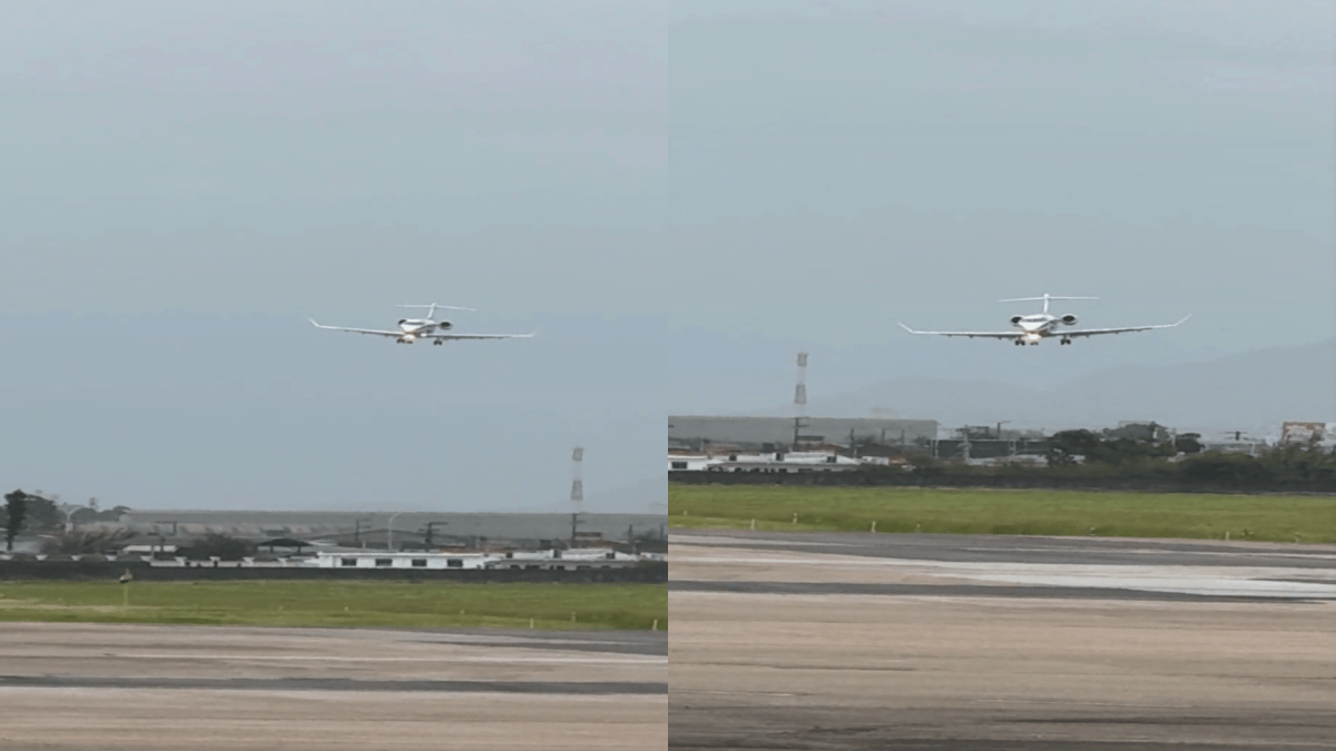 Avião com Luciano Hang, da Havan, faz pouso de alto risco em SC