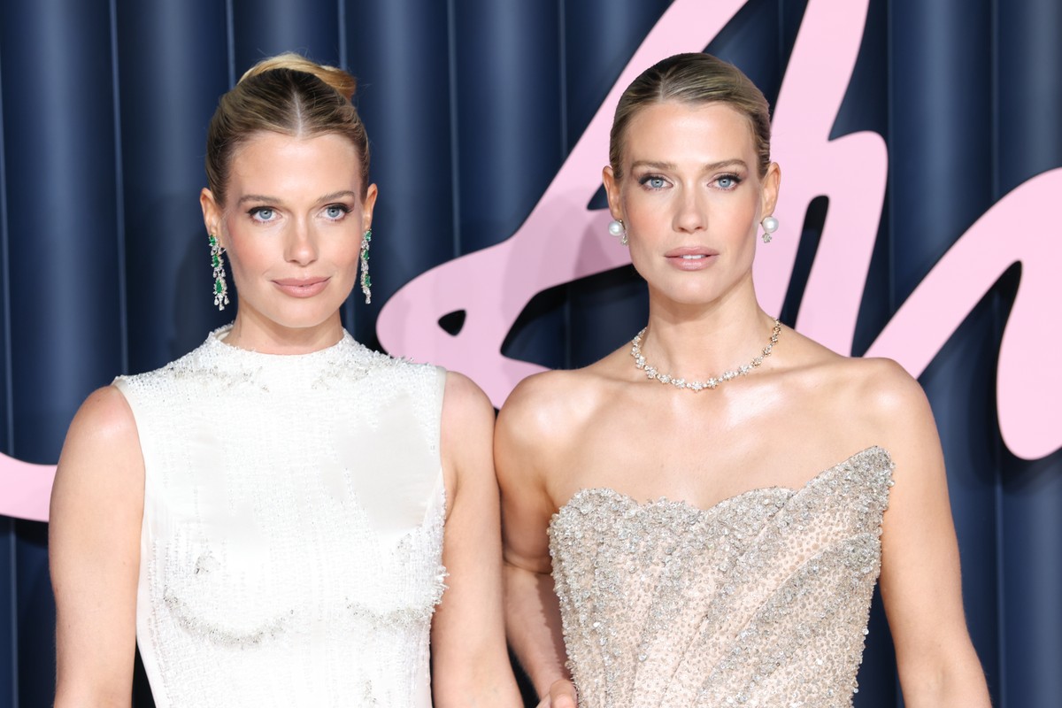 Sobrinhas da Princesa Diana apostaram em vestidos brilhantes para a premiação de moda de 2025