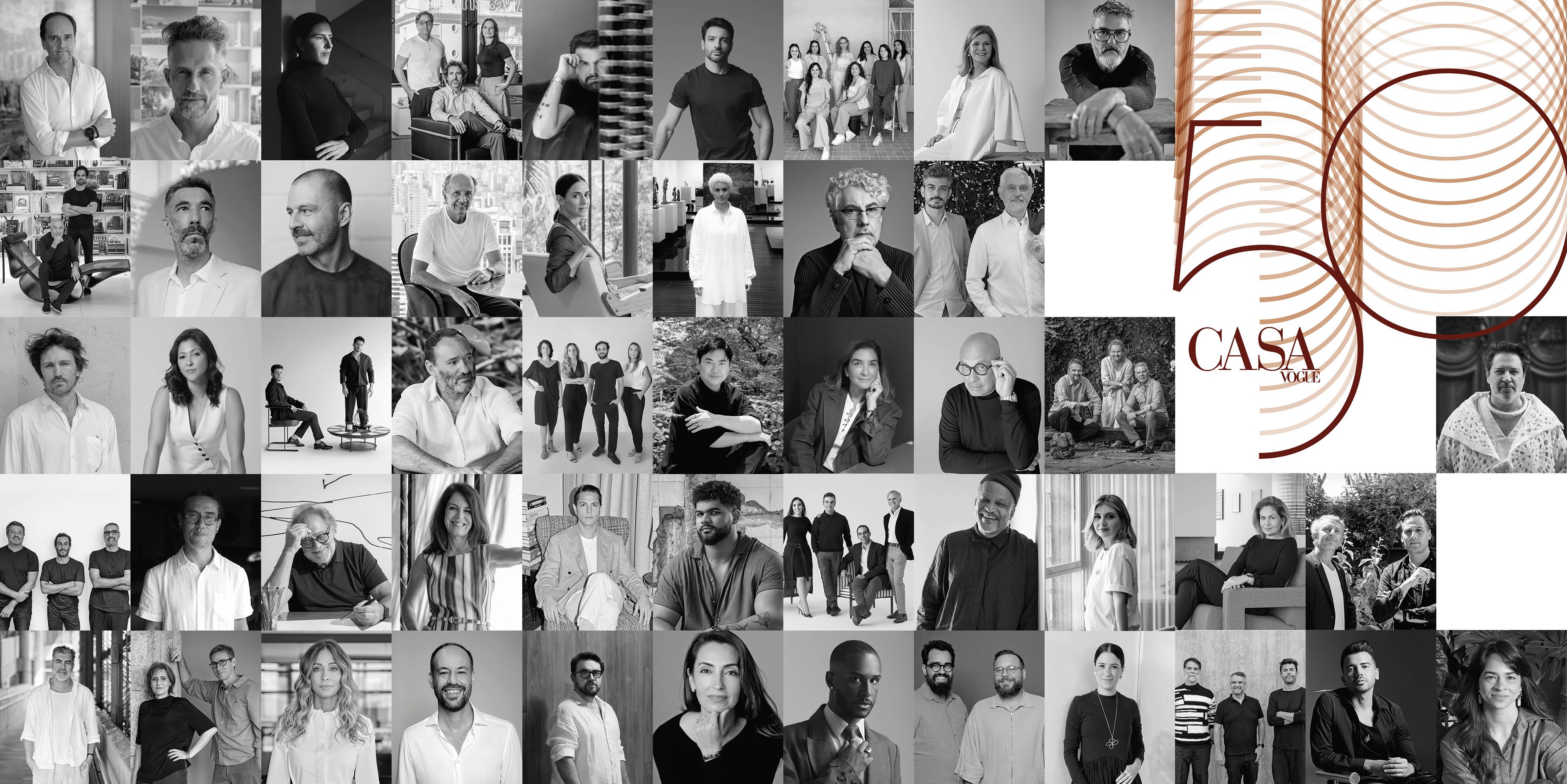 Casa Vogue 50: os arquitetos, designers de interiores e paisagistas mais influentes do Brasil em 2026