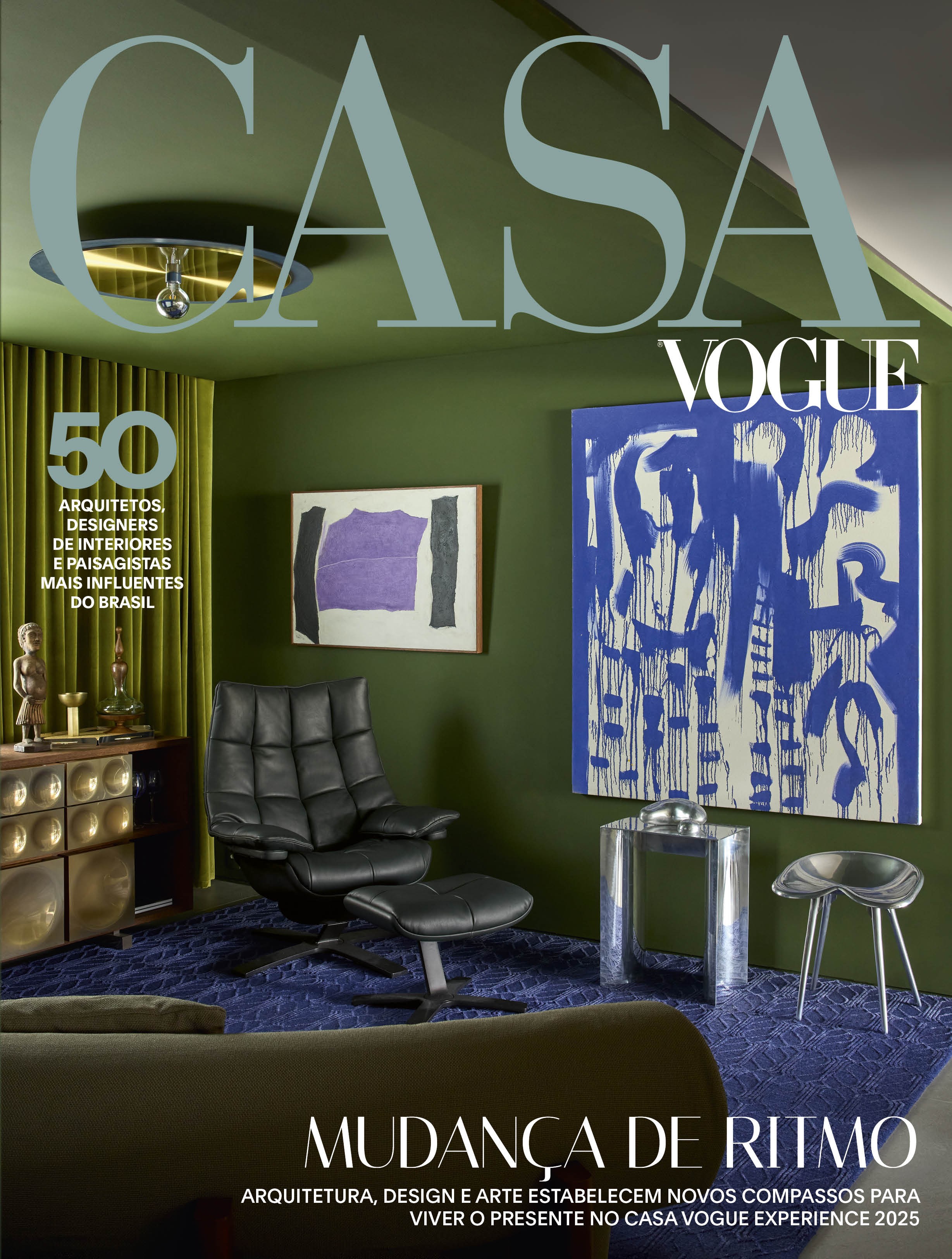 Casa Vogue de dezembro/janeiro aponta para a mudança de ritmo na arquitetura e decoração
