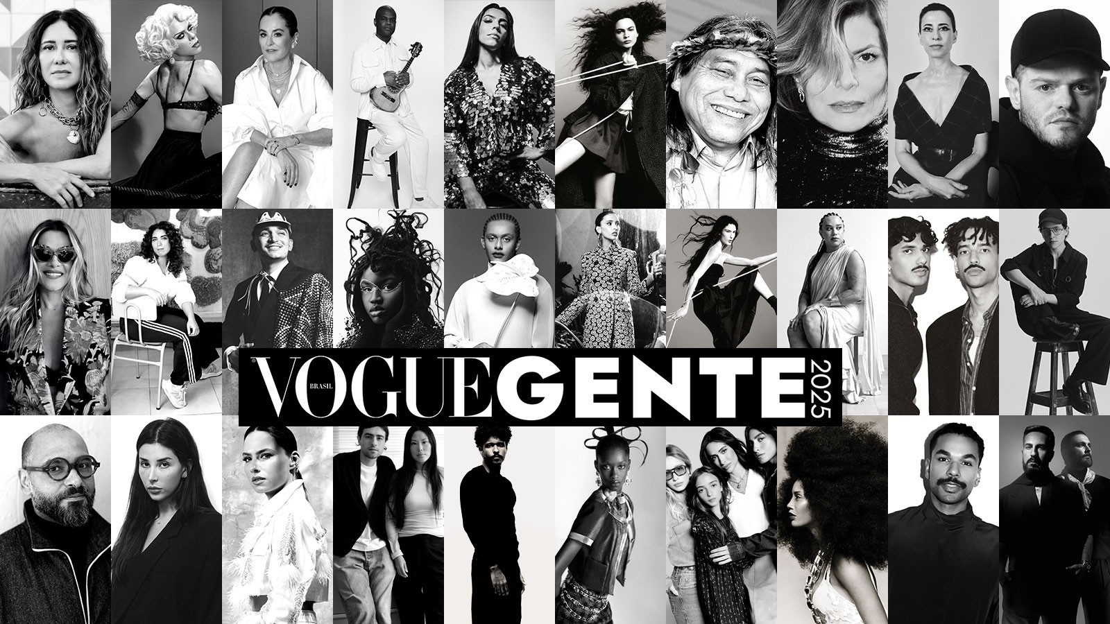 Vogue Gente 2025: os nomes da moda, beleza e cultura que brilharam este ano