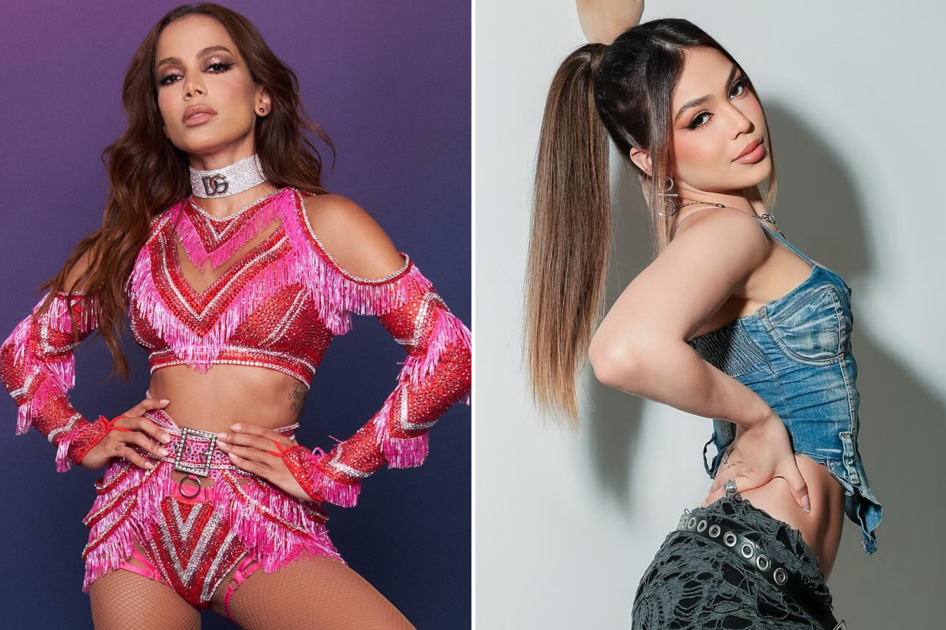 Melody alfineta Anitta após ser retirada de música: “A paz é melhor”