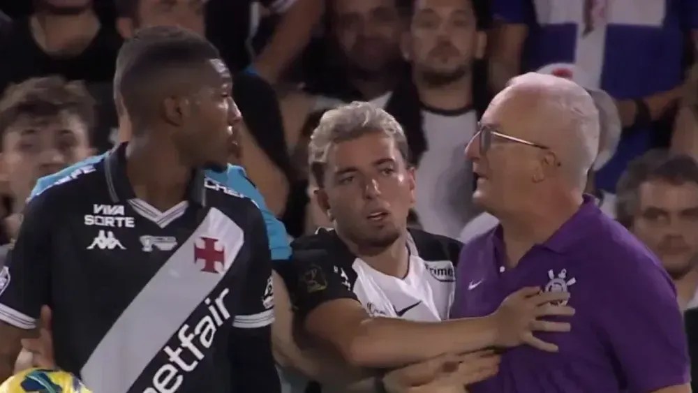 Vasco x Corinthians: dublador revela discussão de Dorival e Rayan
